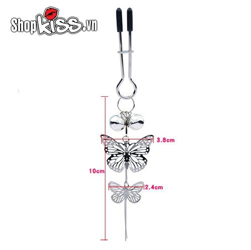 Kích thước chi tiết bộ kẹp vú hình bướm BZ08Y