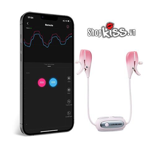 Ứng dụng Lovense mở ra vô vàn chế độ rung tùy chỉnh cho kẹp núm Gemini