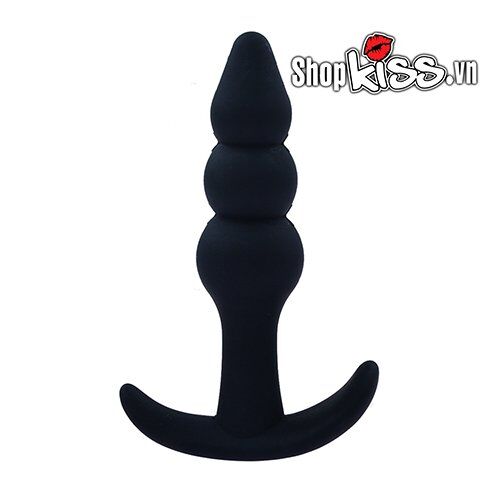 Bộ 4 phích cắm hậu môn mềm dẻo siêu kích thích bi xếp