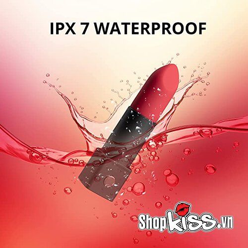 Khả năng chống thấm nước IPX7 của Lovense Exomoon cho phép sử dụng trong nước và dễ dàng vệ sinh