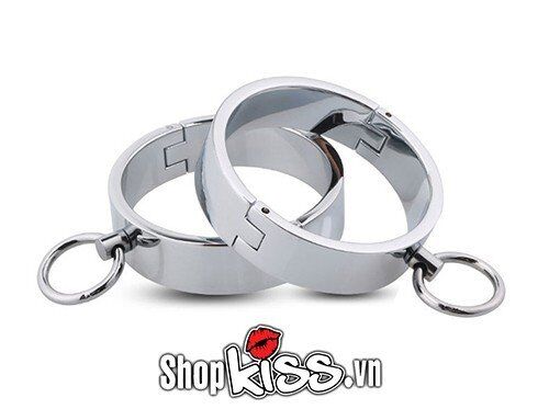 Bề mặt nhẵn bóng bên trong và ngoài của còng tay kim loại BZ07NA đảm bảo an toàn cho da