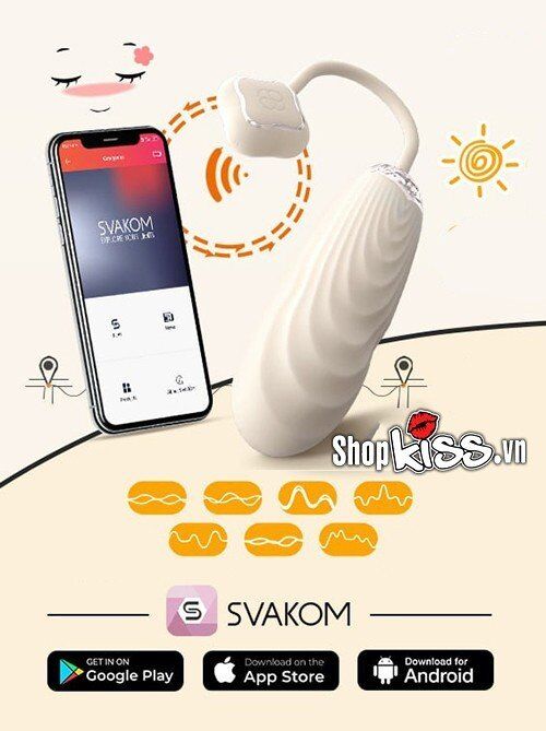 Động cơ rung đẩy đa chế độ mạnh mẽ của Svakom Aravinda