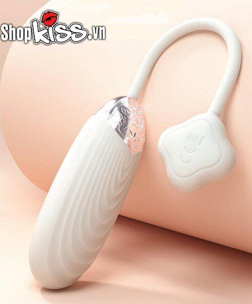 Chất liệu silicone y tế mềm mại an toàn của trứng rung Svakom Aravinda