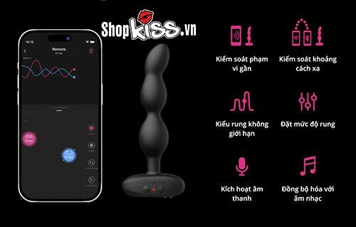 Giao diện ứng dụng Lovense Remote kết nối với Lovense Ridge
