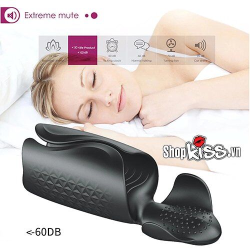 Máy massage dương vật và tinh hoàn Penis Stimulator có độ ồn cực thấp