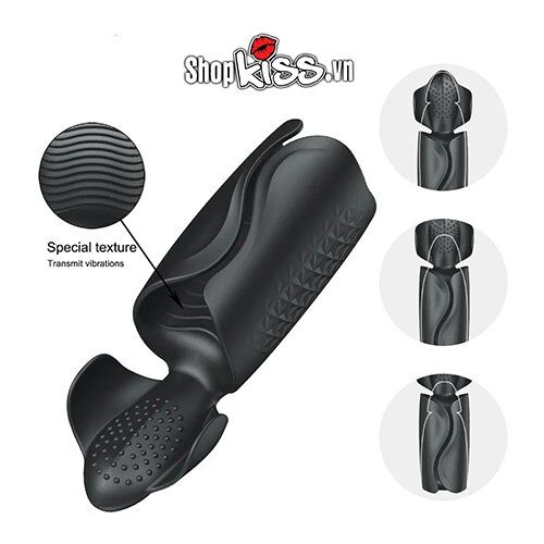 Máy massage dương vật và tinh hoàn Penis Stimulator được làm từ chất liệu mềm mịn