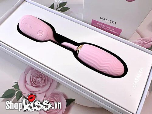 Ảnh cận cảnh Máy rung tương tác âm thanh không dây Svakom Natalya chính hãng