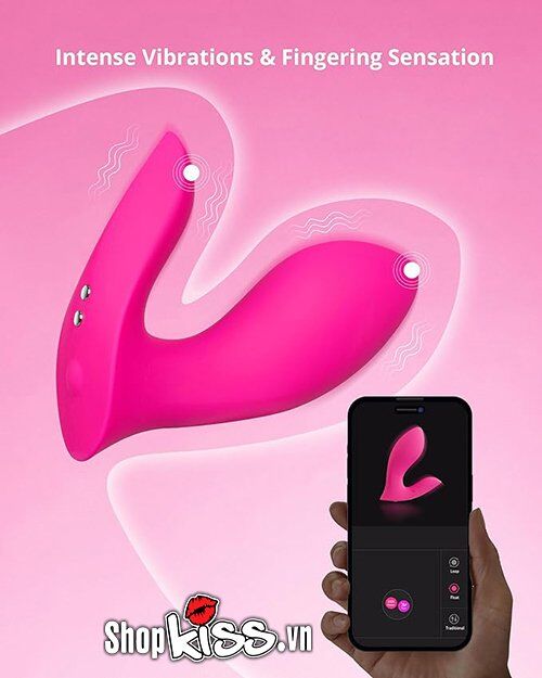 Trứng rung gắn quần lót massage điểm G Lovense Flexer chất lượng