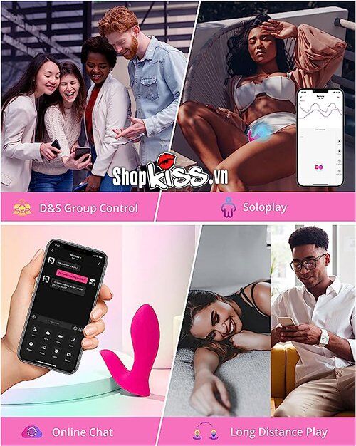 Trứng rung gắn quần lót massage điểm G Lovense Flexer nơi bán uy tín