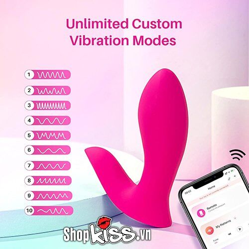 Trứng rung gắn quần lót massage điểm G Lovense Flexer mua ở đâu