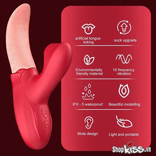 Nhiều tính năng hấp dẫn tích hợp trong Lưỡi rung Rose MS14K