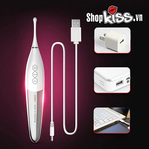Máy massage điểm G Leten Clit sử dụng công nghệ sạc USB hiện đại và an toàn