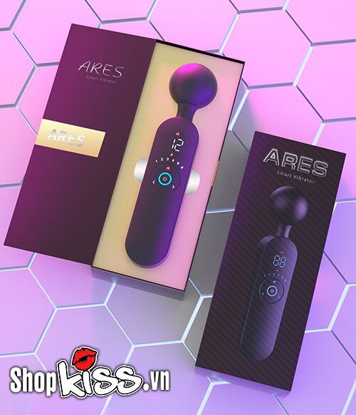 Hình ảnh thực tế chày rung Ares Smart Vibrator AV36, sản phẩm hỗ trợ tình dục cao cấp.