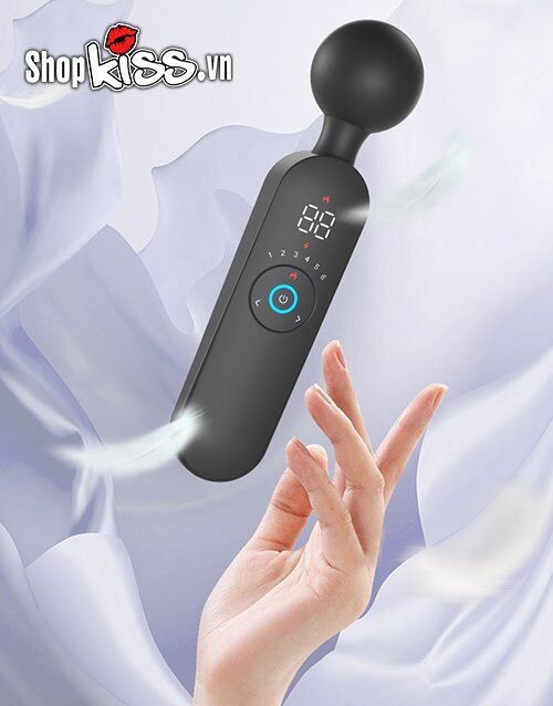 Thiết kế tổng thể gọn nhẹ, hiện đại của chày rung Ares Smart Vibrator AV36 dễ dàng cầm nắm.