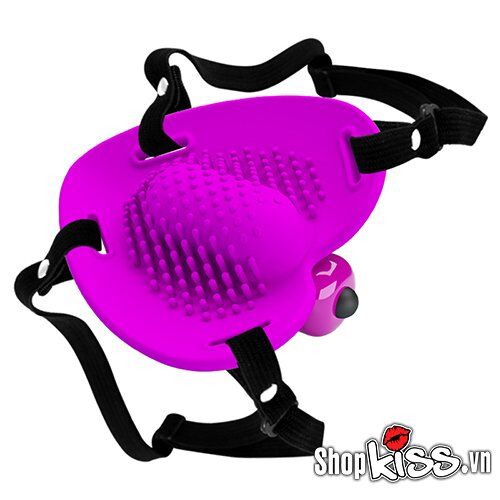 Chi tiết các gai silicone mềm li ti trên mặt trong của Trứng rung Pretty Love Clitoral
