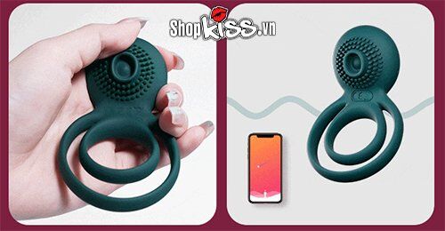Tính năng điều khiển vòng rung Svakom Tammy Pro qua ứng dụng điện thoại thông minh