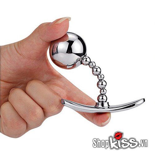 Anal Plug HM05K làm từ kim loại cho phép trải nghiệm cảm giác nóng lạnh độc đáo
