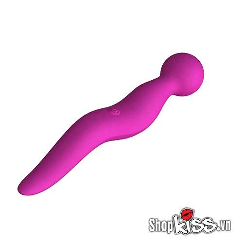 Mô tả chi tiết hình dáng lưỡi gợn sóng của đầu massage ngoài Infinite Cassi