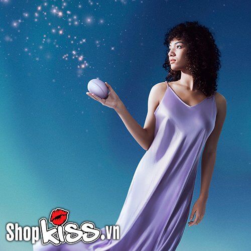Hình ảnh minh họa công nghệ chiếu sáng Starlight của Svakom Pulse Galaxie, cho thấy ánh sáng sao được chiếu lên tạo không gian huyền ảo