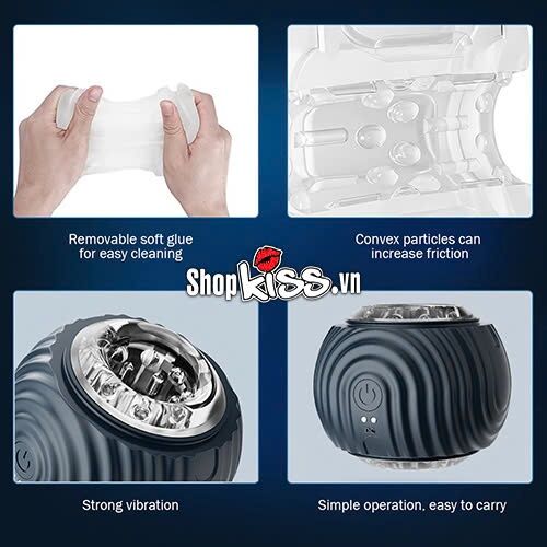 Chất liệu TPE siêu mềm dẻo của lõi máy thủ dâm FunnyMee AD79N mang lại cảm giác chân thật