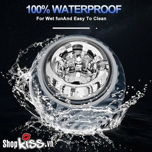 Khả năng chống thấm nước IPX7 của cốc tự sướng FunnyMee AD79N tiện lợi vệ sinh