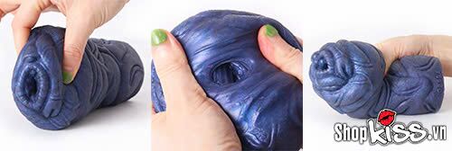 Chất liệu silicone y tế mềm mại và đàn hồi của âm đạo giả FAAK hậu môn bò