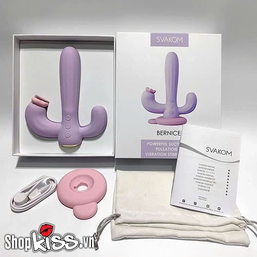 Hộp đựng sản phẩm Svakom Bernice chính hãng đầy đủ phụ kiện
