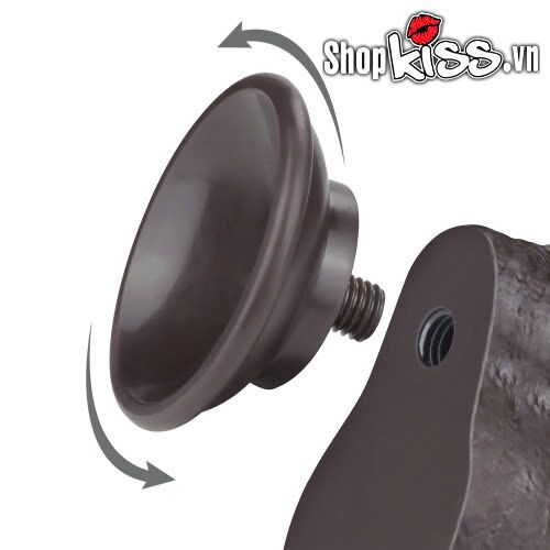 Đế hít tường chắc chắn của dương vật giả Lovetoy Sliding Skin Dong DV86D