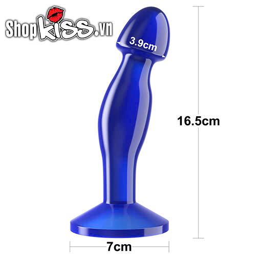 Kích thước chi tiết của plug hậu môn Lovetoy Flawless Clear HM78NA