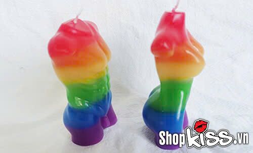 Nến BDSM đa sắc DC8A dành cho cặp đôi khám phá Wax Play