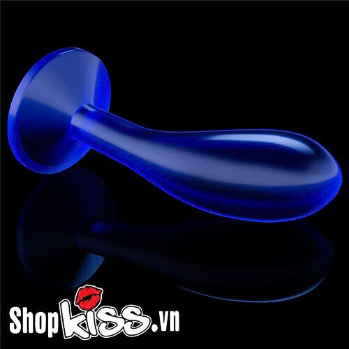 Chất liệu TPE mềm mại an toàn của Phích cắm hậu môn Lovetoy Flawless Clear Blue 6 inch