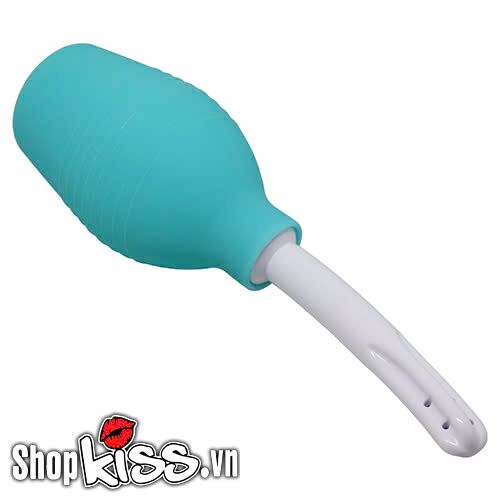Cận cảnh thiết kế dễ cầm nắm và sử dụng của dụng cụ thụt rửa hậu môn Baile Mr Play