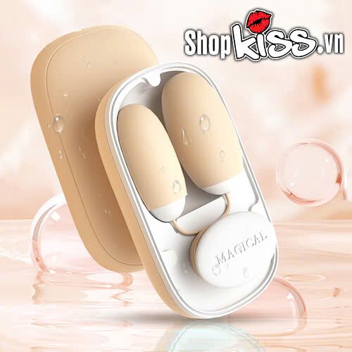 Chất liệu silicone y tế mềm mại an toàn của trứng rung Lilo Magic Box A