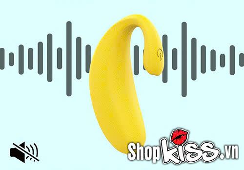 Động cơ mạnh mẽ nhưng hoạt động êm ái của trứng rung S-Hande Naughty Banana