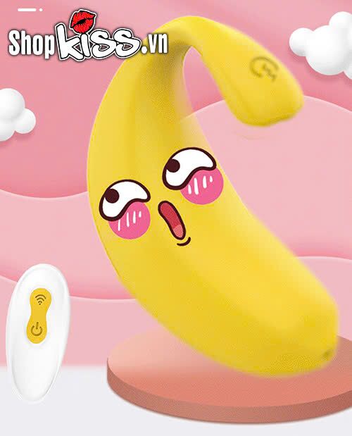 Remote điều khiển từ xa tiện lợi của trứng rung S-Hande Naughty Banana